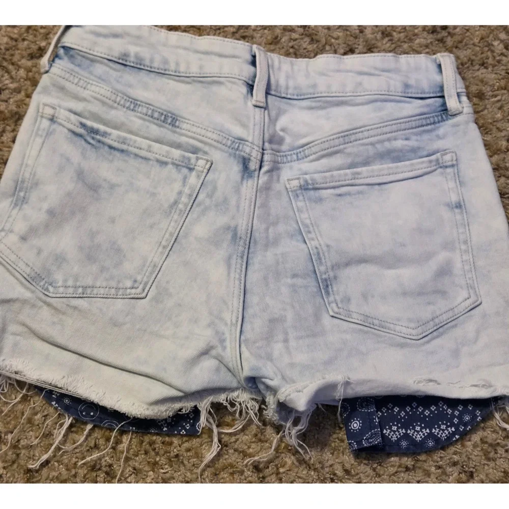Old Navy High Rise Shortie Shorts Women's Size 10
